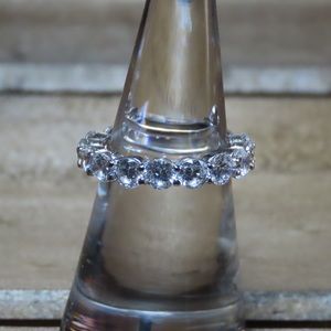 6 CTTW CZ Eternity Band